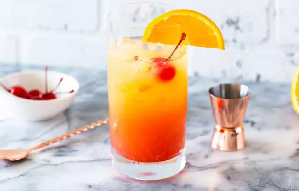 Cocktail Bora Bora sans alcool pour 1 personnes - Recettes - Elle