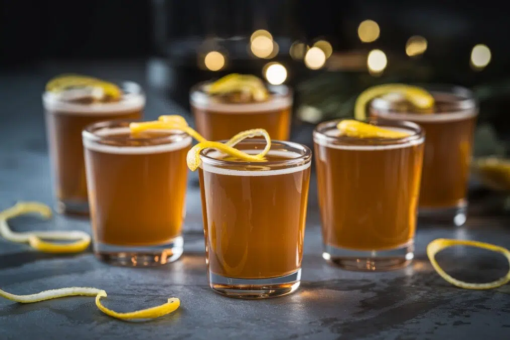 Amaretto Sour Jello Shot