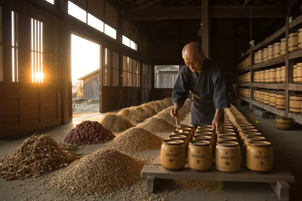 fabrication shochu