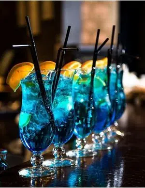 gout cocktail bleu