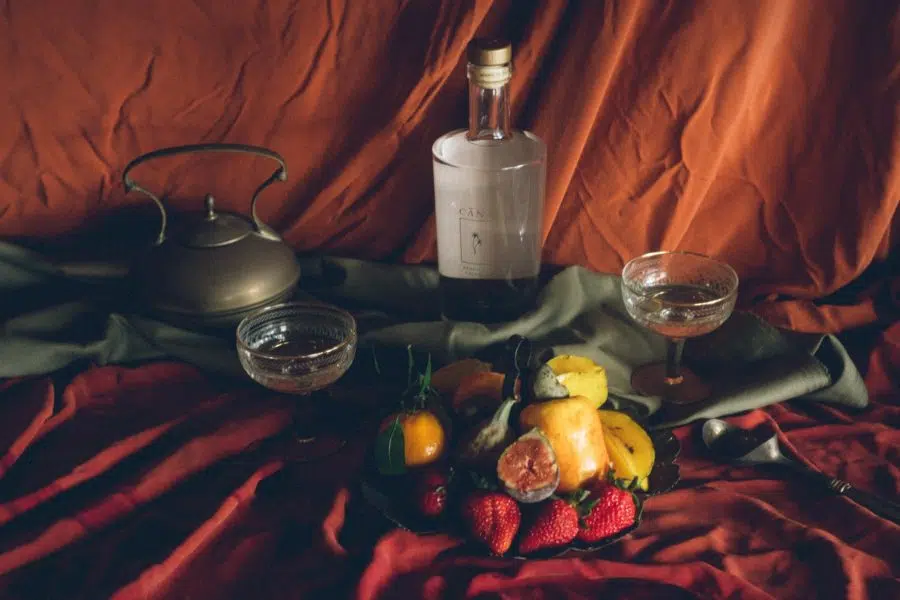 Boisson fermentée avec différentes saveurs