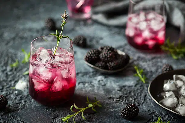 Blackberry Basil Smash