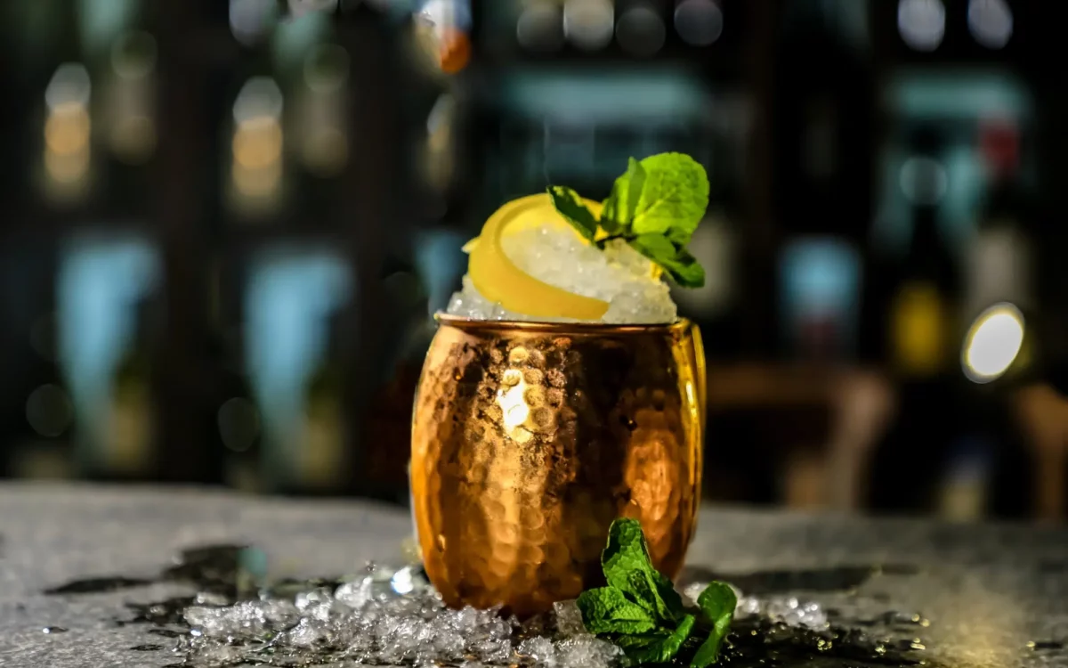 Moscow Mule aux baies de genièvre