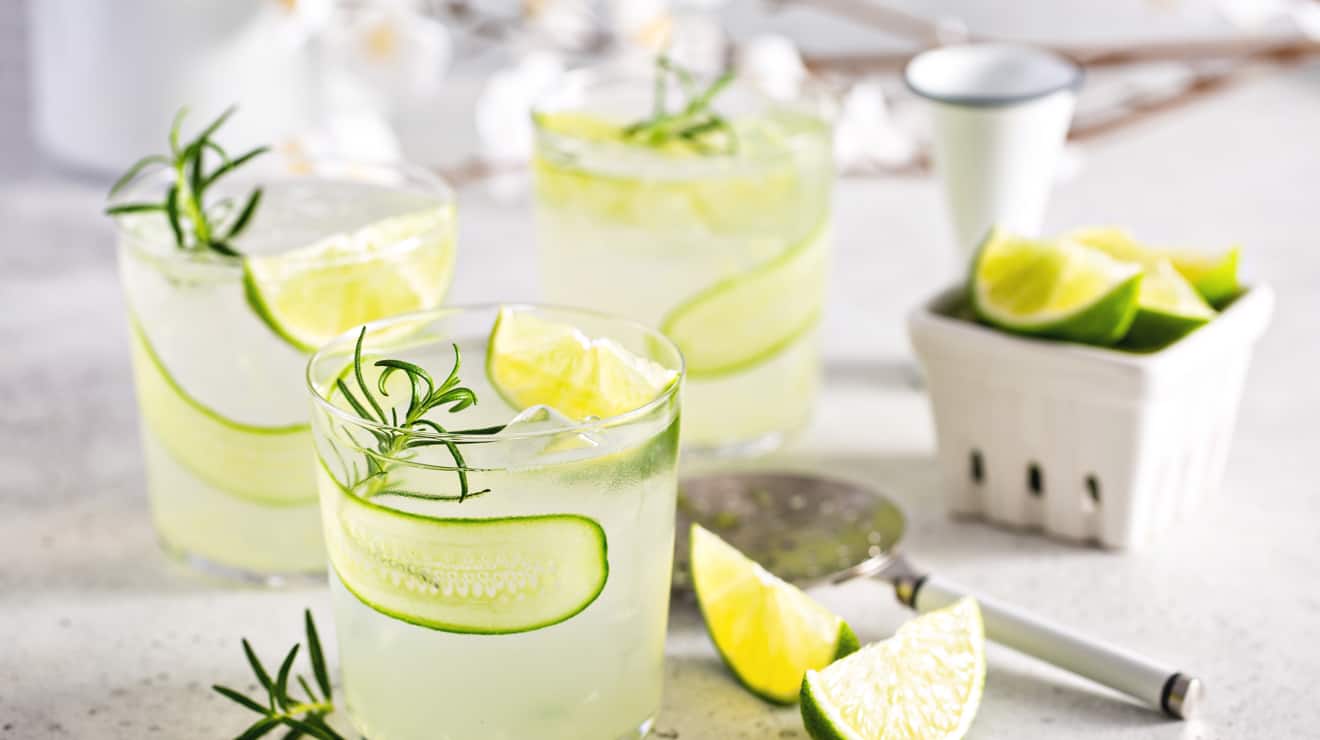 Gimlet au concombre