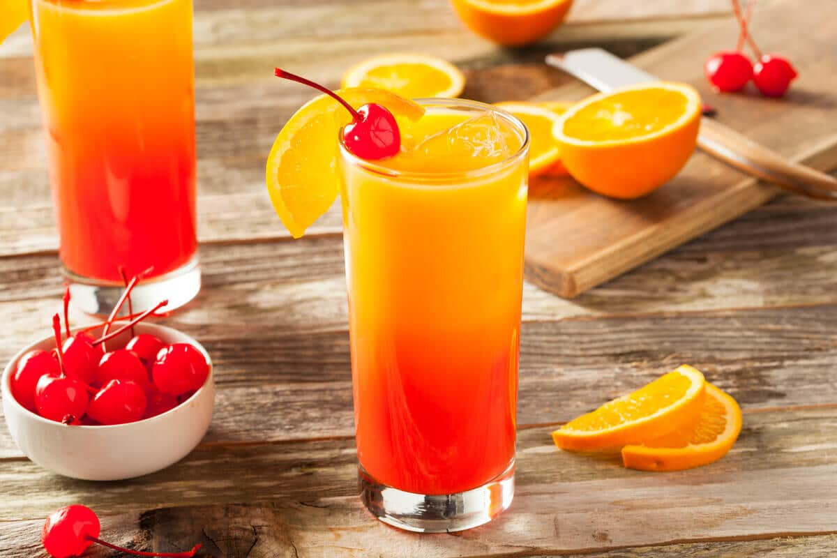 Tequila Sunrise à la grenade