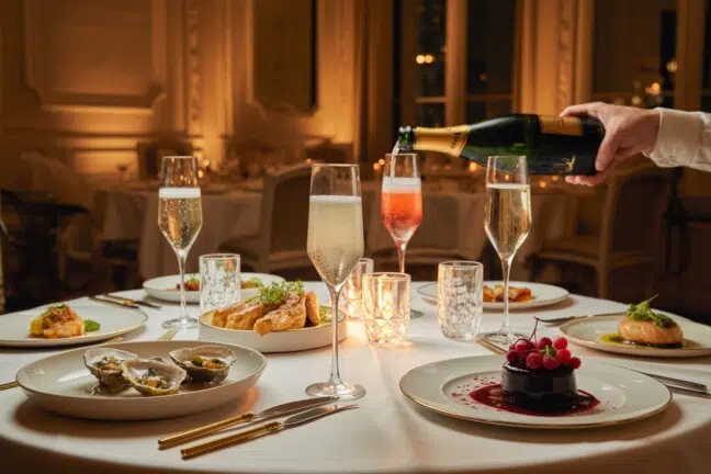 accords mets bulles gastro champagne