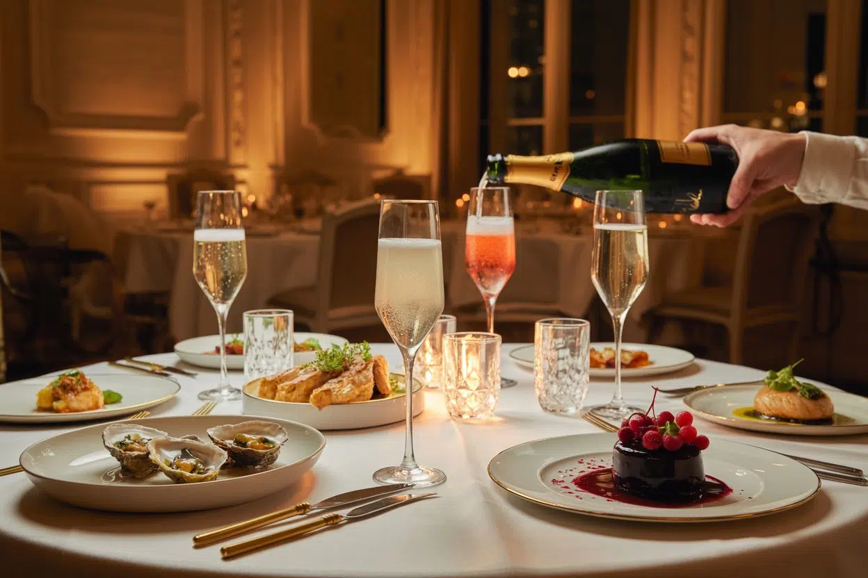 accords mets bulles gastro champagne