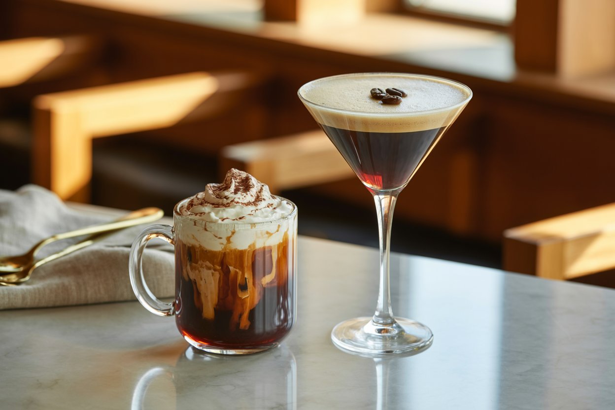 mocktail au cafe