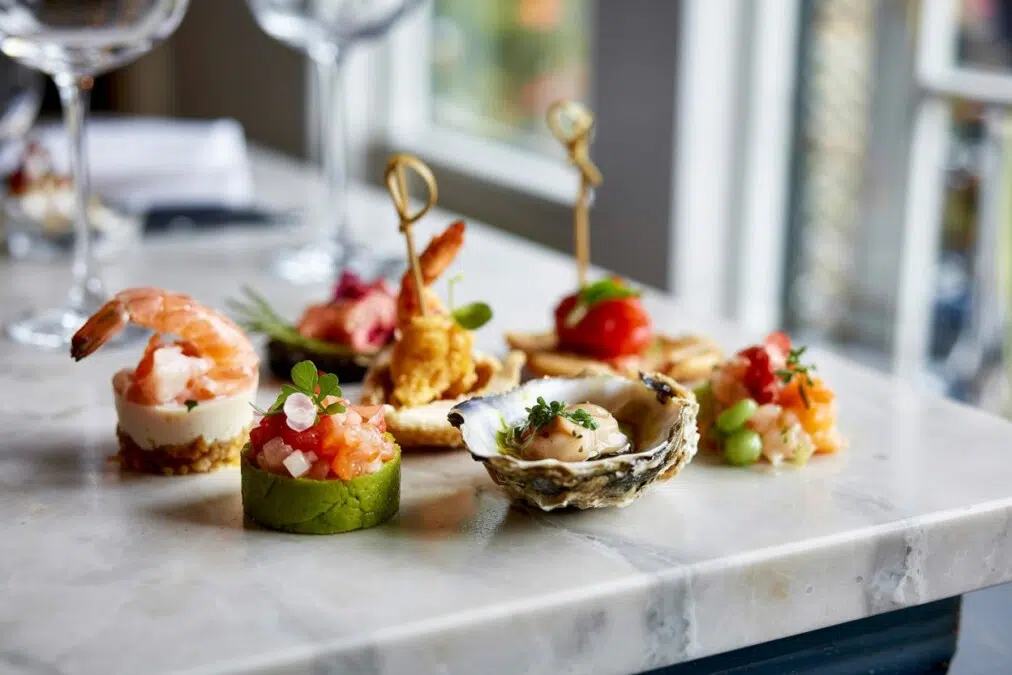 fruits de mer crustacés cocktail